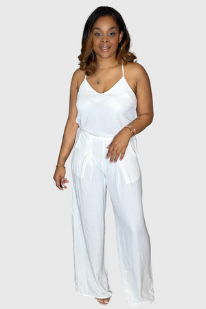 "Crisp White" Cami Set