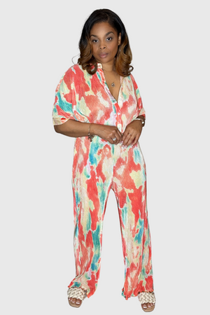 Multi-Color Jumpsuit