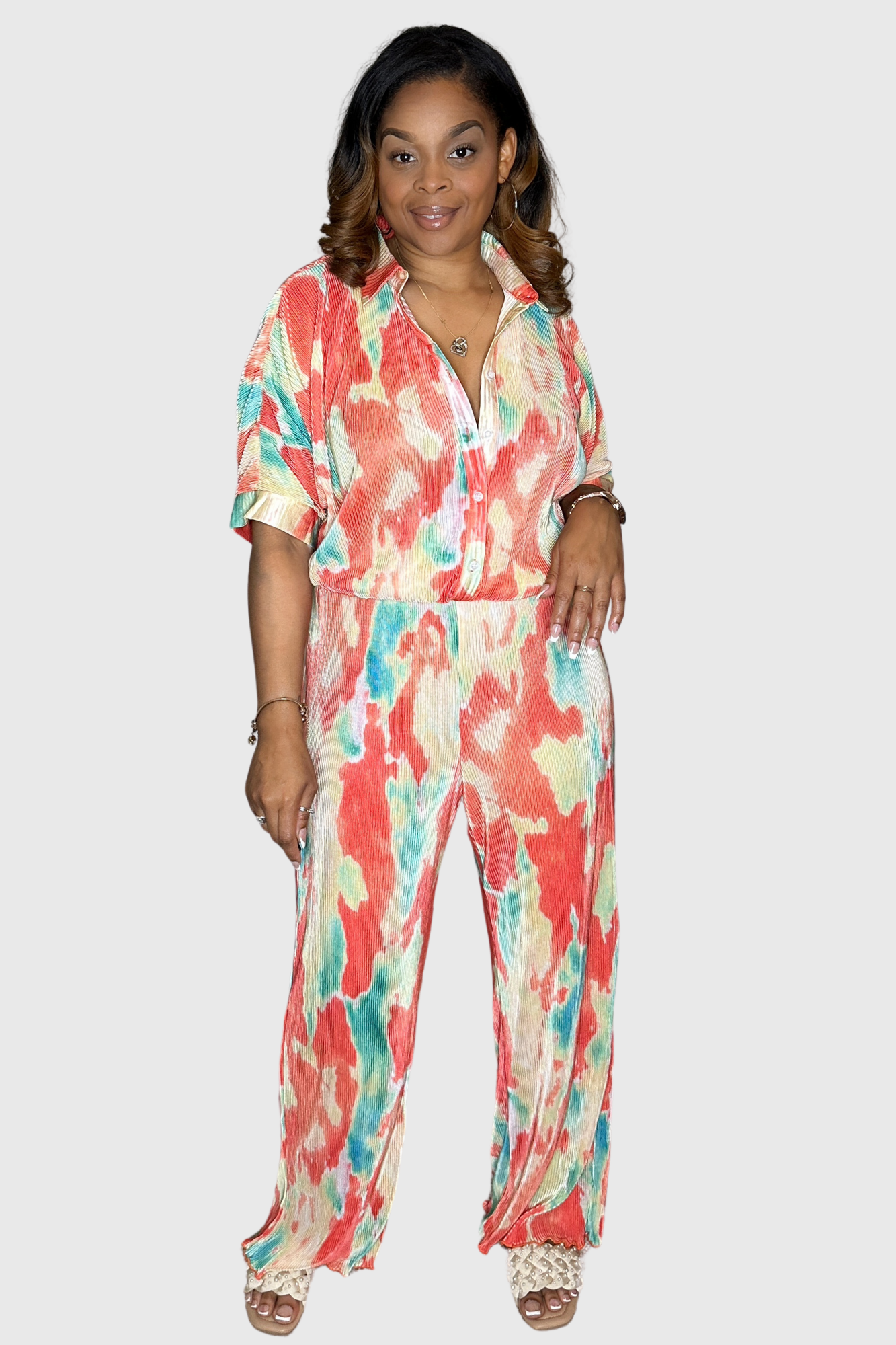 Multi-Color Jumpsuit