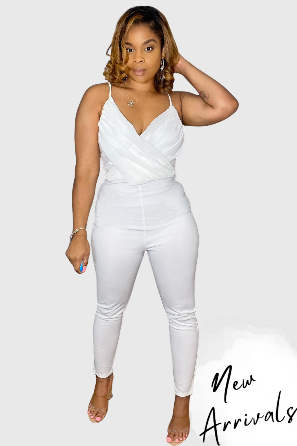 White Jumpsuit